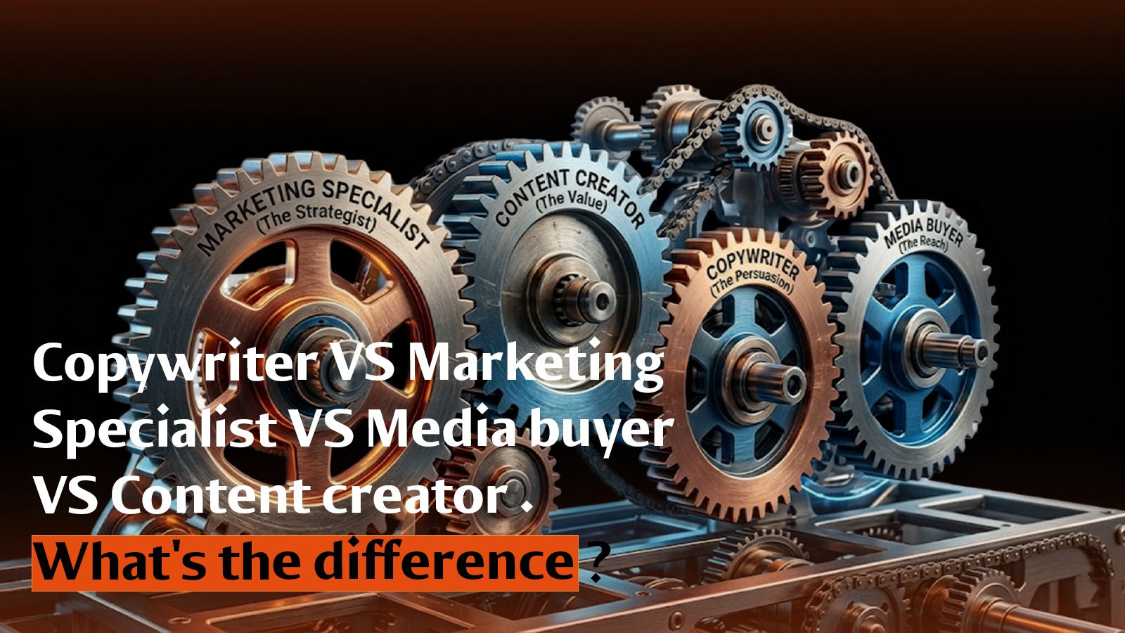 Cover image for Copywriter VS Marketing specialist VS Media buyer VS Content creator. What’s the difference?